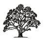 Pedunculate oak silhouette